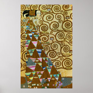 Gustav Klimt Expectation Poster