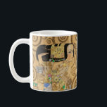 Gustav Klimt - Expectation, Stoclet Frieze Coffee Mug<br><div class="desc">The Tree of Life,  Stoclet Frieze,  Expectation - Gustav Klimt,  Cardboard,  1909</div>