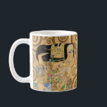 Gustav Klimt - Expectation, Stoclet Frieze Coffee Mug<br><div class="desc">The Tree of Life,  Stoclet Frieze,  Expectation - Gustav Klimt,  Cardboard,  1909</div>