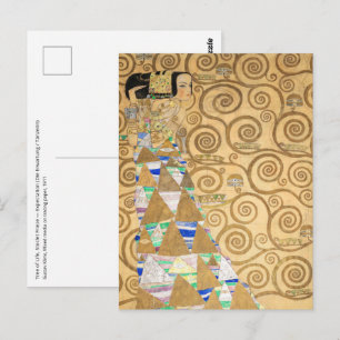 Gustav Klimt - Expectation, Stoclet Frieze Postcard