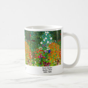 Gustav Klimt , "Farm Garden" Coffee Mug