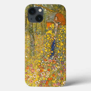 Gustav Klimt Farm Garden with Crucifix iPhone 13 Case