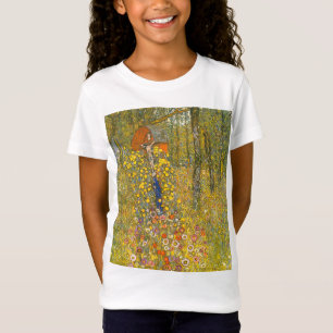 Gustav Klimt Farm Garden with Crucifix T-Shirt
