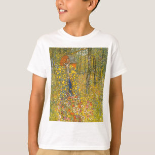 Gustav Klimt Farm Garden with Crucifix T-Shirt