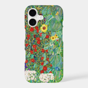 Gustav Klimt Farm Garden With Sunflowers Painting