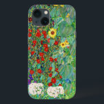 Gustav Klimt Farm Garden With Sunflowers Painting iPhone 13 Case<br><div class="desc">Gustav Klimt Farm Garden With Sunflowers Floral Vintage Art Nouveau Painting</div>