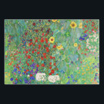Gustav Klimt Farm Garden With Sunflowers Painting Wrapping Paper Sheet<br><div class="desc">Gustav Klimt Farm Garden With Sunflowers Floral Vintage Art Nouveau Painting</div>
