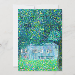 Gustav Klimt Farmhouse in Upper Austria Announcement