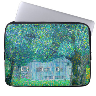 Gustav Klimt Farmhouse in Upper Austria Laptop Sleeve