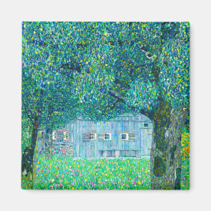 Gustav Klimt Farmhouse in Upper Austria Magnet