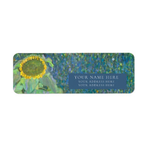 GUSTAV KLIMT FINE ART RETURN ADDRESS LABEL
