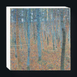 Gustav Klimt Fir Forest Tannenwald Red Trees Wooden Box Sign<br><div class="desc">Vintage Gustav Klimt Fir Forest - Art Nouveau Red Trees This beautiful vintage paintings of trees is by master artist Gustav Klimt. The painting, called Fir Forest I, or Tannenwald, shows us a beautiful landscape with Red Fir Trees, through a dense forest. Gustav Klimt captured the feeling of vibrance in...</div>