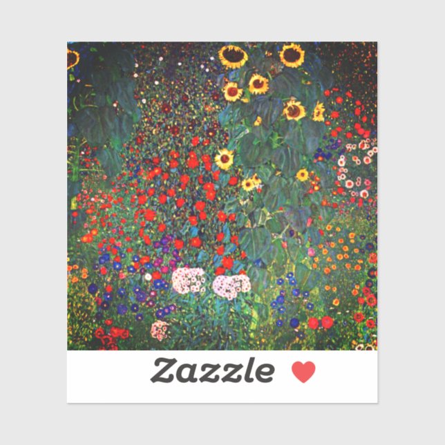 Gustav Klimt Flower Garden (Sheet)