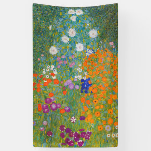 Gustav Klimt - Flower Garden Banner
