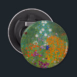 Gustav Klimt - Flower Garden Bottle Opener<br><div class="desc">Flower Garden - Gustav Klimt in 1905-1907</div>