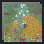 Gustav Klimt - Flower Garden Car Magnet<br><div class="desc">Flower Garden - Gustav Klimt in 1905-1907</div>