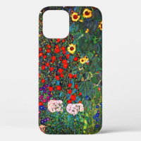 Gustav Klimt Flower Garden