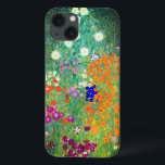 Gustav Klimt Flower Garden iPhone 13 Case<br><div class="desc">iPhone Case featuring Gustav Klimt’s oil painting Flower Garden (1906). A beautiful garden of purple,  red,  white,  blue,  and orange flowers. A great gift for fans of Art Nouveau and Austrian art.</div>