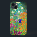 Gustav Klimt Flower Garden iPhone 13 Case<br><div class="desc">iPhone Case featuring Gustav Klimt’s oil painting Flower Garden (1906). A beautiful garden of purple,  red,  white,  blue,  and orange flowers. A great gift for fans of Art Nouveau and Austrian art.</div>