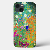 Gustav Klimt Flower Garden