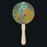 Gustav Klimt - Flower Garden Cornhole Set Hand Fan<br><div class="desc">Flower Garden - Gustav Klimt in 1905-1907</div>