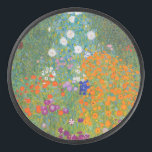 Gustav Klimt - Flower Garden Cornhole Set Hockey Puck<br><div class="desc">Flower Garden - Gustav Klimt in 1905-1907</div>