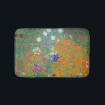 Gustav Klimt Flower Garden Cottage Nature Bath Mat<br><div class="desc">A beautiful garden painting - this is a classic painting by Gustav Klimt,  called Cottage Garden,  or Bauergarten,  1907,  which is a close up of a flower garden,  a colourful floral painting.</div>