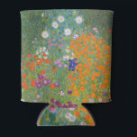 Gustav Klimt Flower Garden Cottage Nature Can Cooler<br><div class="desc">A beautiful garden painting - this is a classic painting by Gustav Klimt,  called Cottage Garden,  or Bauergarten,  1907,  which is a close up of a flower garden,  a colourful floral painting.</div>