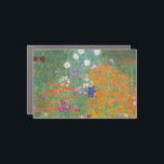 Gustav Klimt Flower Garden Cottage Nature Car Magnet<br><div class="desc">A beautiful garden painting - this is a classic painting by Gustav Klimt,  called Cottage Garden,  or Bauergarten,  1907,  which is a close up of a flower garden,  a colourful floral painting.</div>