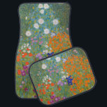 Gustav Klimt Flower Garden Cottage Nature Car Mat<br><div class="desc">A beautiful garden painting - this is a classic painting by Gustav Klimt,  called Cottage Garden,  or Bauergarten,  1907,  which is a close up of a flower garden,  a colourful floral painting.</div>