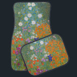 Gustav Klimt Flower Garden Cottage Nature Car Mat<br><div class="desc">A beautiful garden painting - this is a classic painting by Gustav Klimt,  called Cottage Garden,  or Bauergarten,  1907,  which is a close up of a flower garden,  a colourful floral painting.</div>