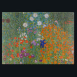 Gustav Klimt Flower Garden Cottage Nature Cutting Board<br><div class="desc">A beautiful garden painting - this is a classic painting by Gustav Klimt,  called Cottage Garden,  or Bauergarten,  1907,  which is a close up of a flower garden,  a colourful floral painting.</div>