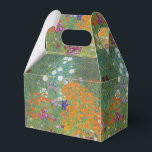 Gustav Klimt Flower Garden Cottage Nature Favour Box<br><div class="desc">A beautiful garden painting - this is a classic painting by Gustav Klimt,  called Cottage Garden,  or Bauergarten,  1907,  which is a close up of a flower garden,  a colourful floral painting.</div>