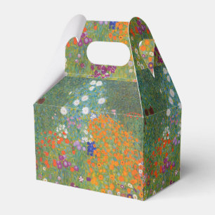 Gustav Klimt Flower Garden Cottage Nature Favour Box
