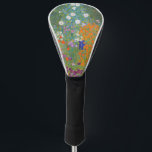 Gustav Klimt Flower Garden Cottage Nature Golf Head Cover<br><div class="desc">A beautiful garden painting - this is a classic painting by Gustav Klimt,  called Cottage Garden,  or Bauergarten,  1907,  which is a close up of a flower garden,  a colourful floral painting.</div>