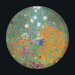 Gustav Klimt Flower Garden Cottage Nature Magnet<br><div class="desc">A beautiful garden painting - this is a classic painting by Gustav Klimt,  called Cottage Garden,  or Bauergarten,  1907,  which is a close up of a flower garden,  a colorful floral painting.</div>