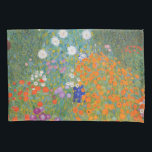 Gustav Klimt Flower Garden Cottage Nature Pillowcase<br><div class="desc">A beautiful garden painting - this is a classic painting by Gustav Klimt,  called Cottage Garden,  or Bauergarten,  1907,  which is a close up of a flower garden,  a colourful floral painting.</div>