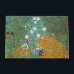 Gustav Klimt - Flower Garden Doormat<br><div class="desc">Flower Garden - Gustav Klimt in 1905-1907</div>