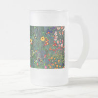 Gustav Klimt Flower Garden