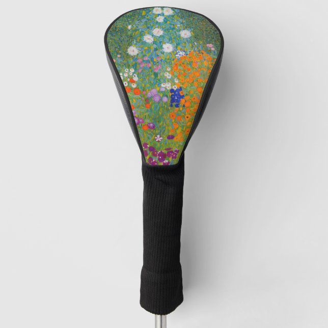 Gustav Klimt - Flower Garden Golf Head Cover (Front)