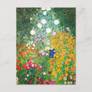 Gustav Klimt Flower Garden Invitations