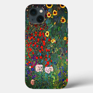 Gustav Klimt Flower Garden iPhone 13 Case