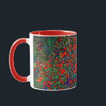 Gustav Klimt Flower Garden Mug<br><div class="desc">Coffee Mug featuring Gustav Klimt’s oil painting Farm Garden with Sunflowers (1907). A beautiful garden of sunflowers and exquisite blue,  red,  purple,  pink,  and white flowers. A great gift for fans of Art Nouveau and Austrian art.</div>