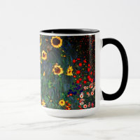 Gustav Klimt Flower Garden