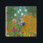 Gustav Klimt - Flower Garden Notebook<br><div class="desc">Flower Garden - Gustav Klimt in 1905-1907</div>