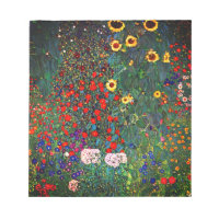 Gustav Klimt Flower Garden
