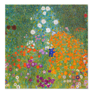 Gustav Klimt - Flower Garden Photo Print