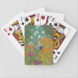 Gustav Klimt - Flower Garden Playing Cards<br><div class="desc">Flower Garden - Gustav Klimt in 1905-1907</div>