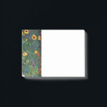 Gustav Klimt Flower Garden Post-it Notes<br><div class="desc">Post-it Notes featuring Gustav Klimt’s oil painting Farm Garden with Sunflowers (1907). A beautiful garden of sunflowers and exquisite blue,  red,  purple,  pink,  and white flowers. A great gift for fans of Art Nouveau and Austrian art.</div>