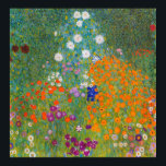 Gustav Klimt - Flower Garden Poster<br><div class="desc">Flower Garden - Gustav Klimt in 1905-1907</div>